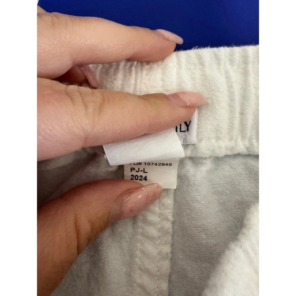 Serena Lily Pajama Pants Womens Large Cotton‎ Coastal Minimalist Cottagecore